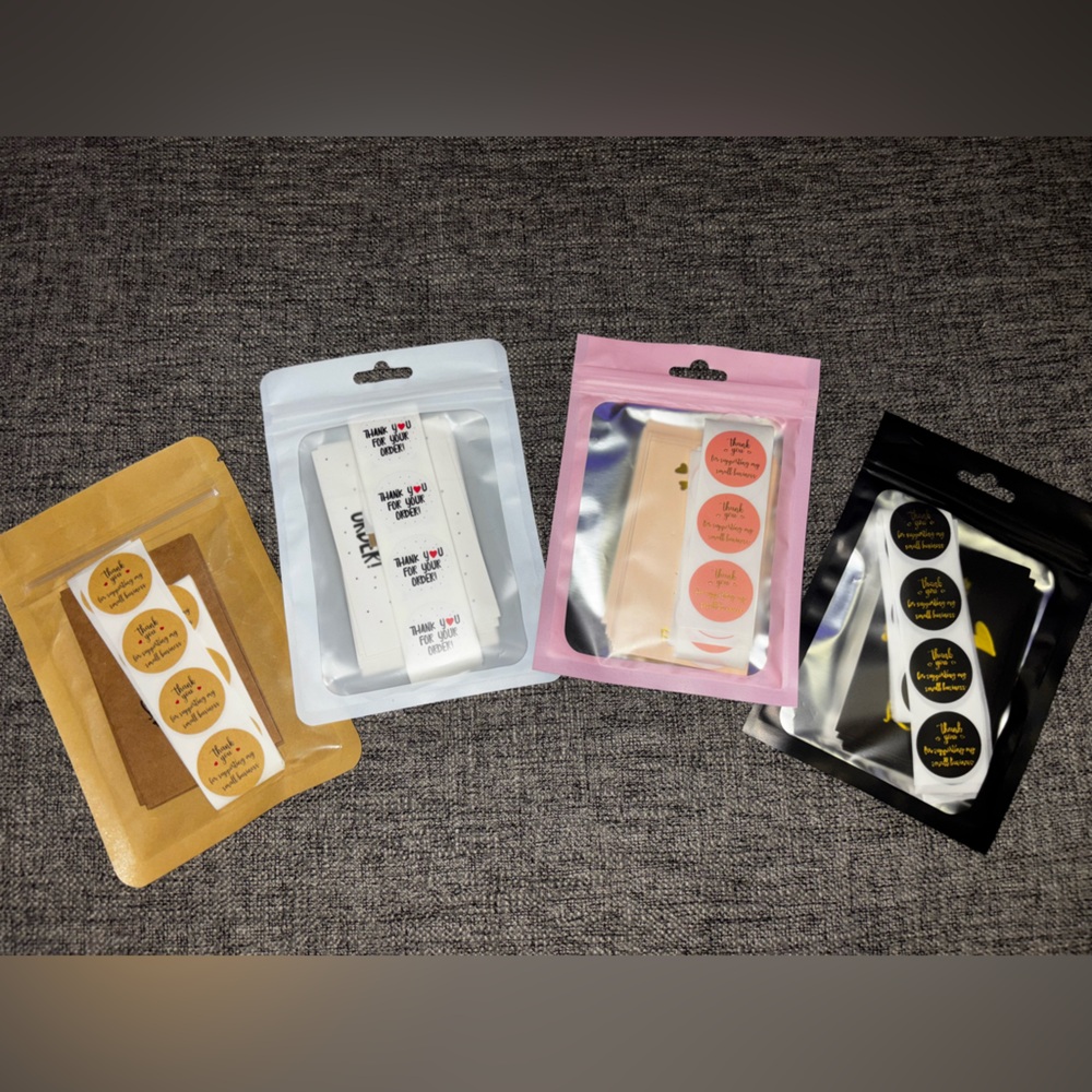 📦5/$25📦 Buyer Appreciation Thank You Card & Sticker Sets